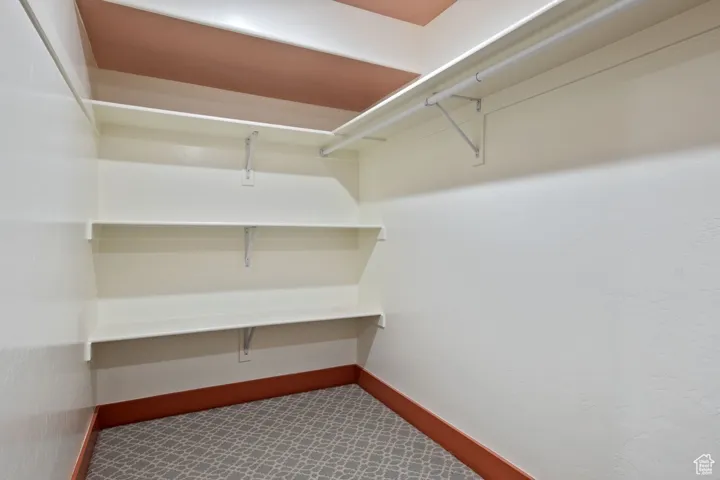 View of spacious closet