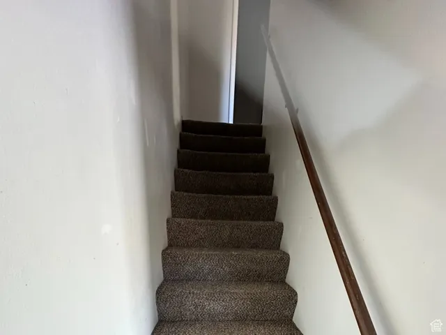 View of stairway
