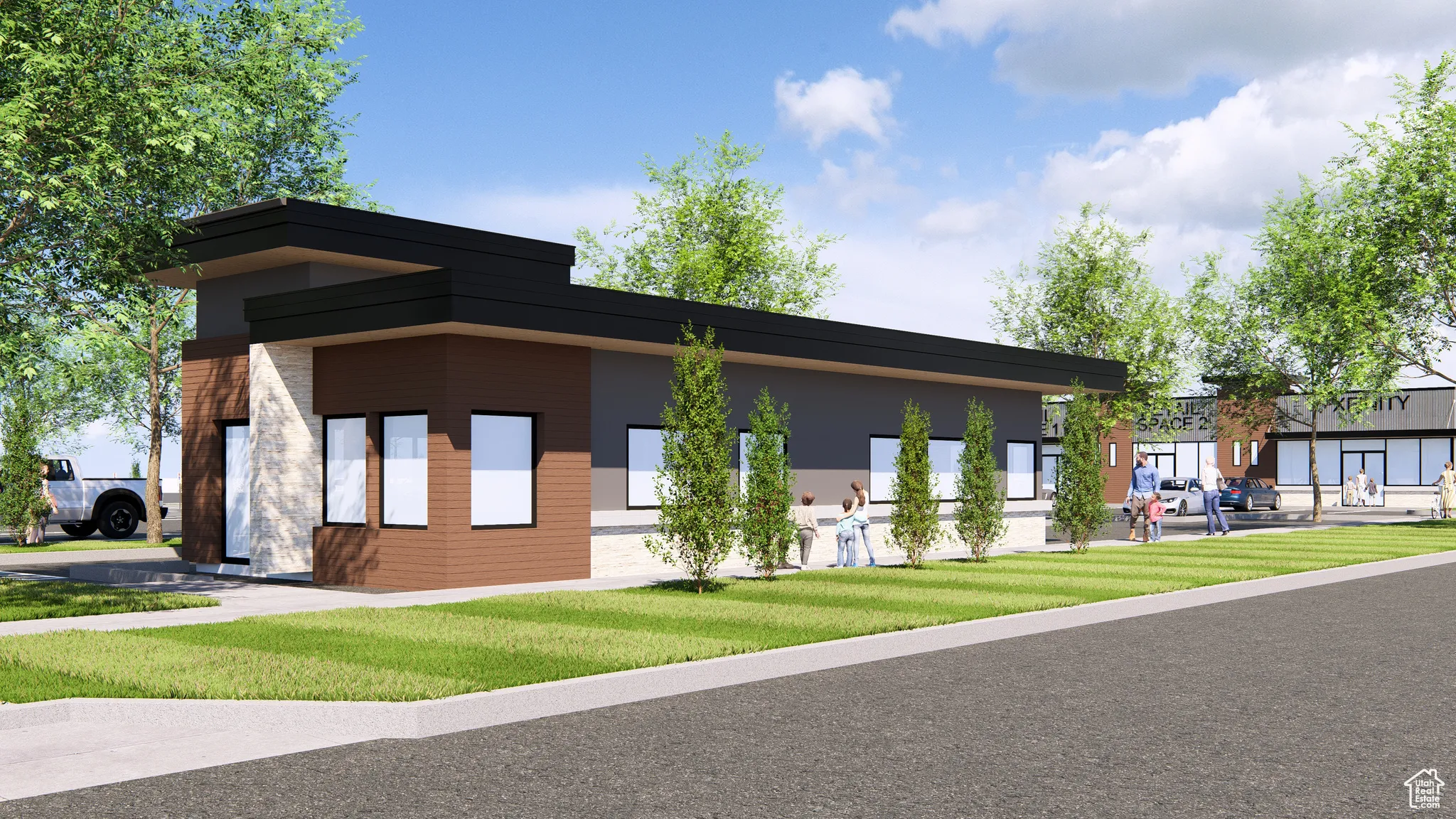 View of front facade