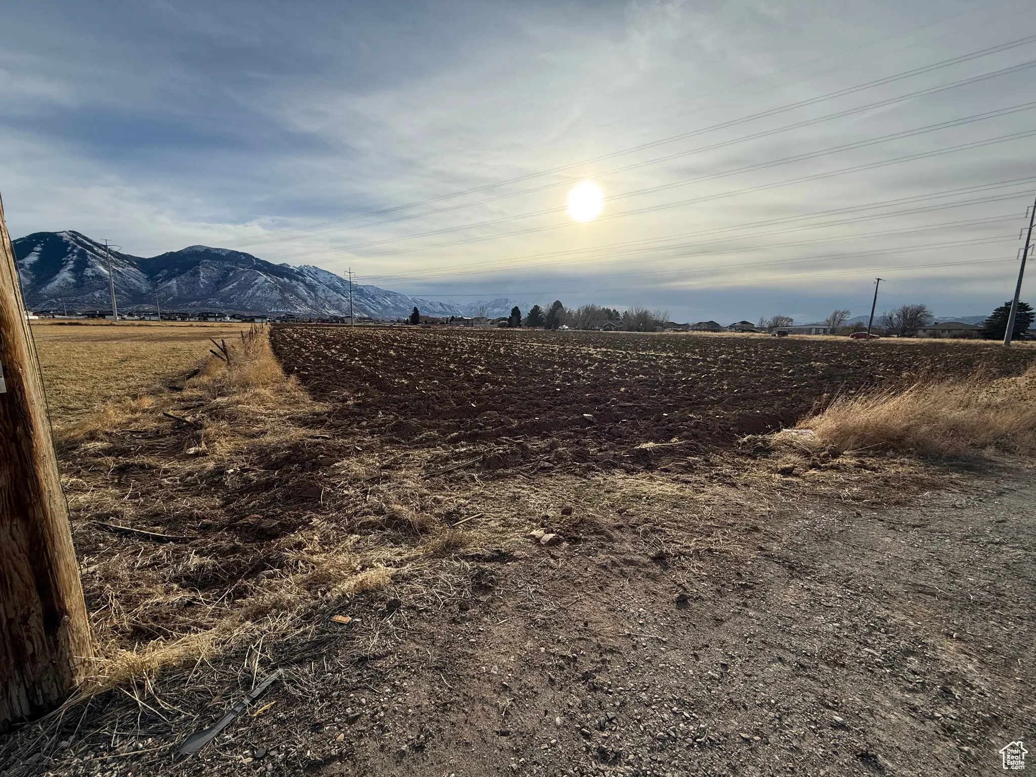View of yard featuring a mountain view and a rural view