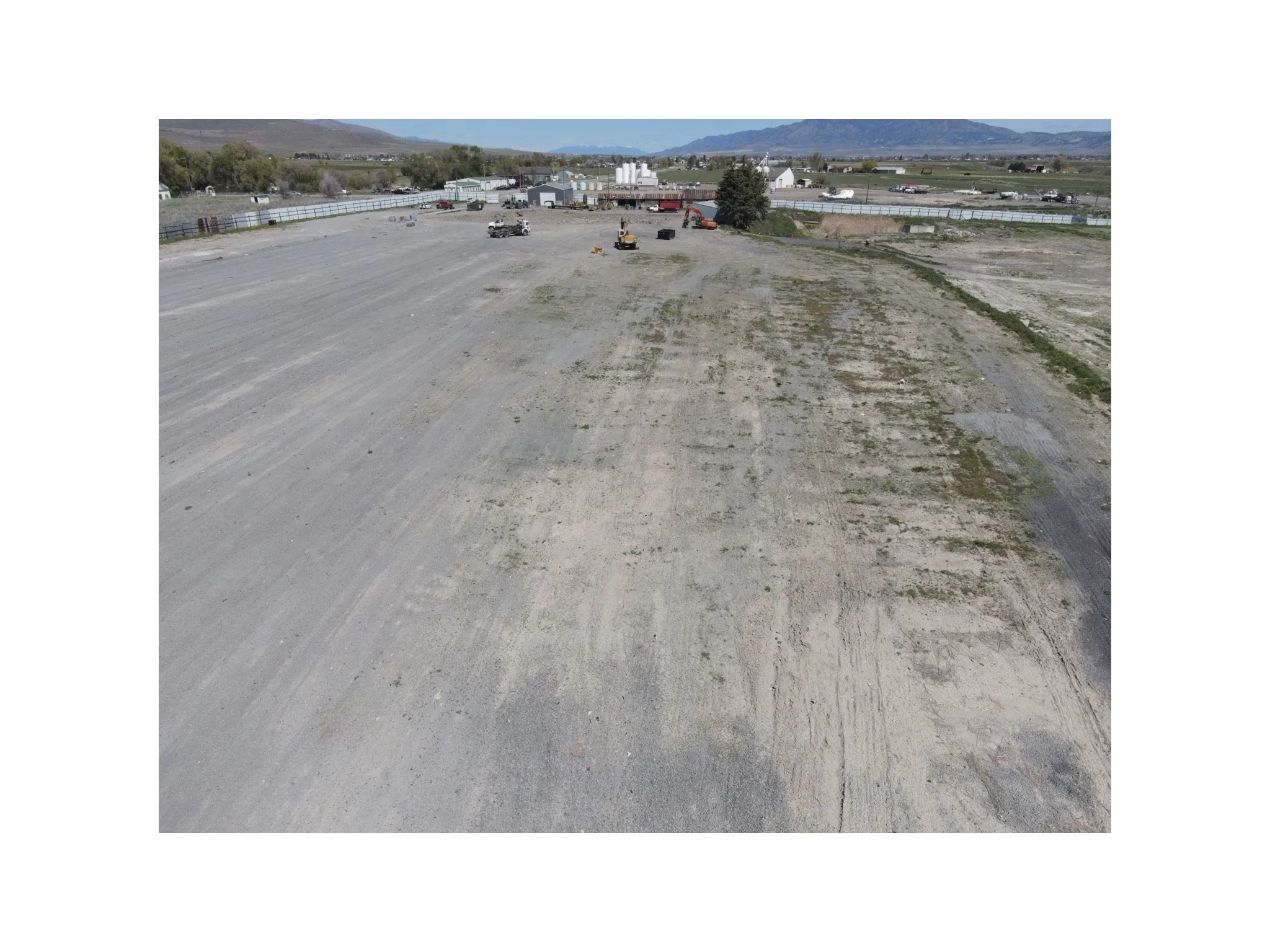 View of road with a mountain view