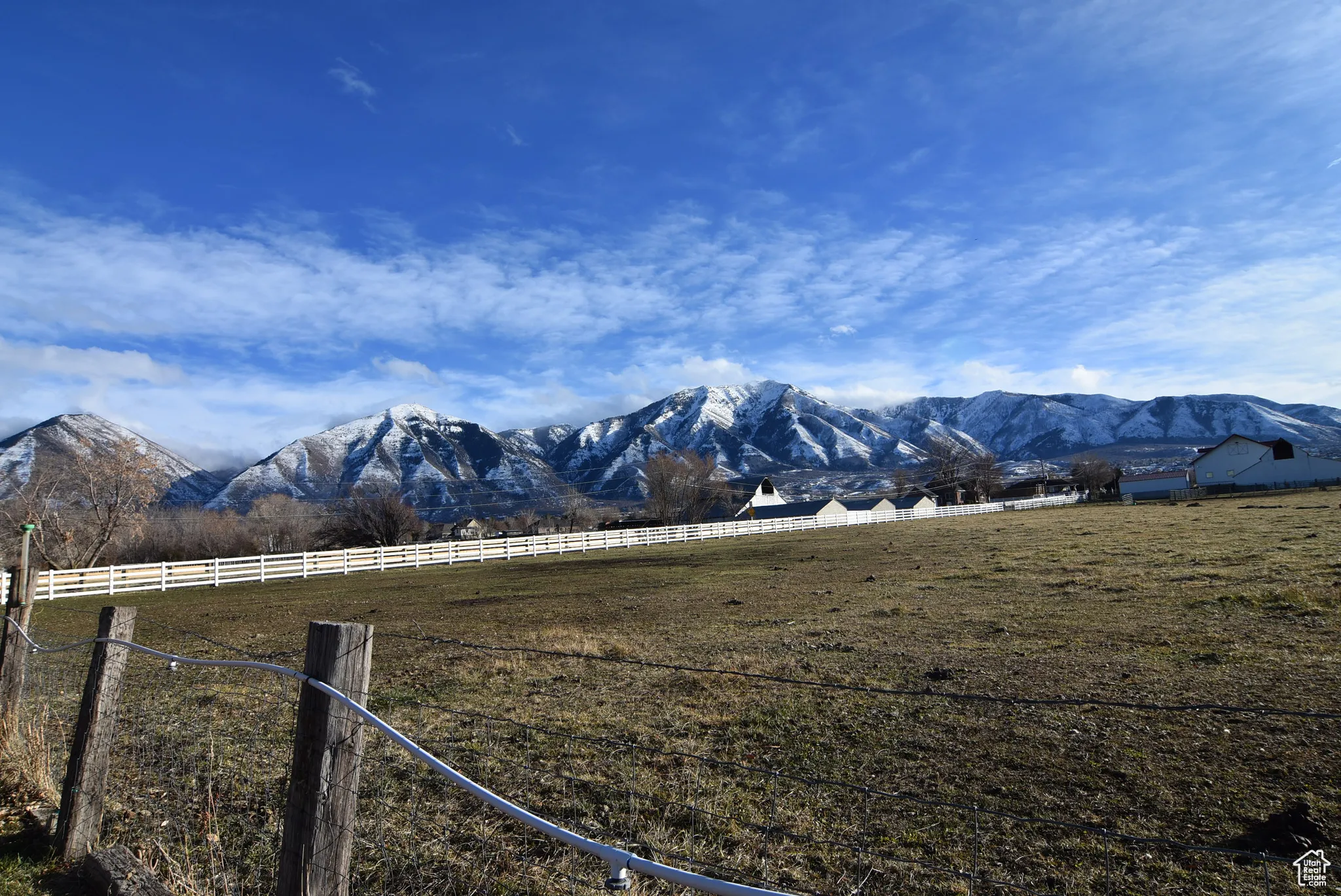 View of mountain feature featuring a rural view