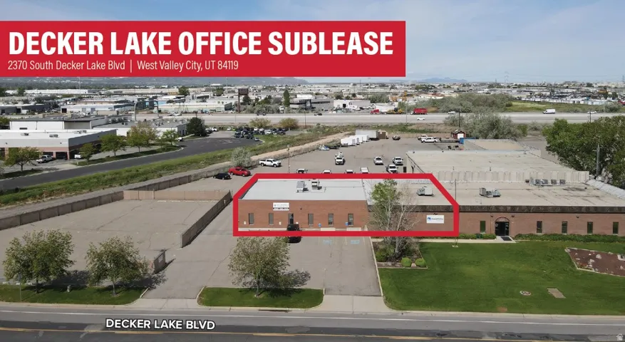 Aerial view of property and surrounding area featuring property parcel outlined