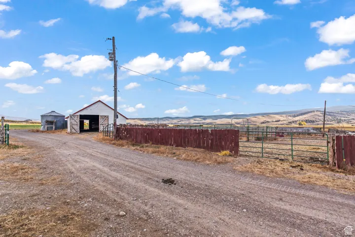 View of street featuring a mountain view and a rural view