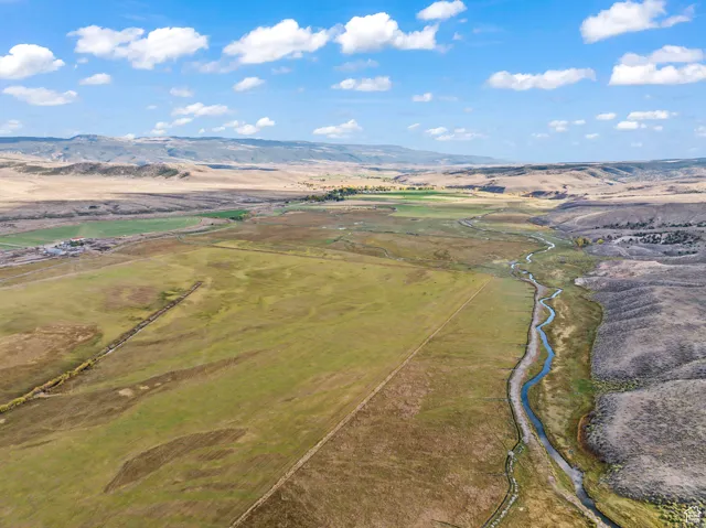 Aerial view featuring a mountain view and a rural view