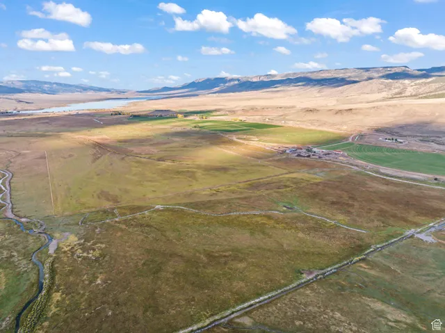 Bird's eye view with a mountain view and a rural view