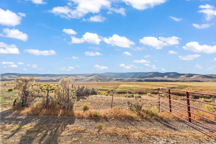Mountain view featuring a rural view