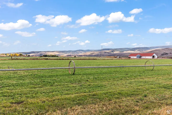 Mountain view with a rural view