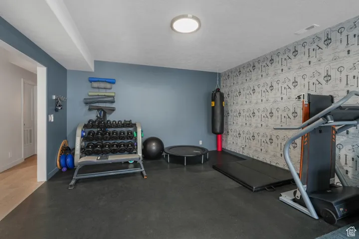 View of workout room