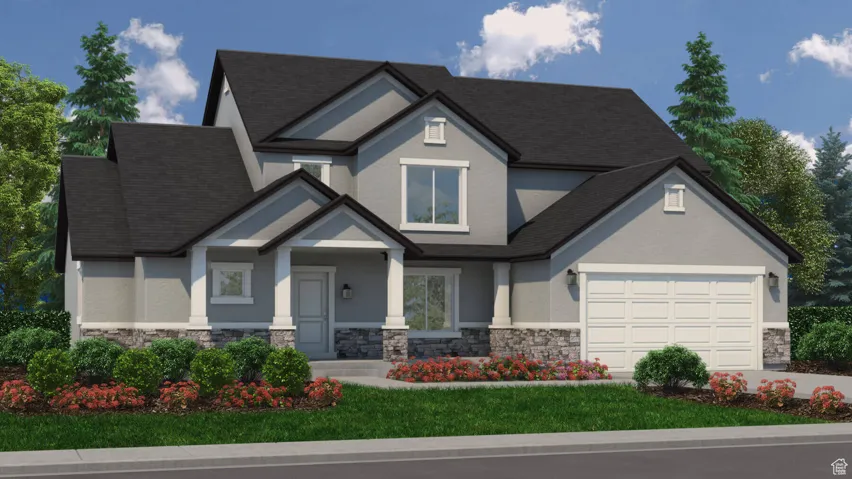 View of craftsman-style home