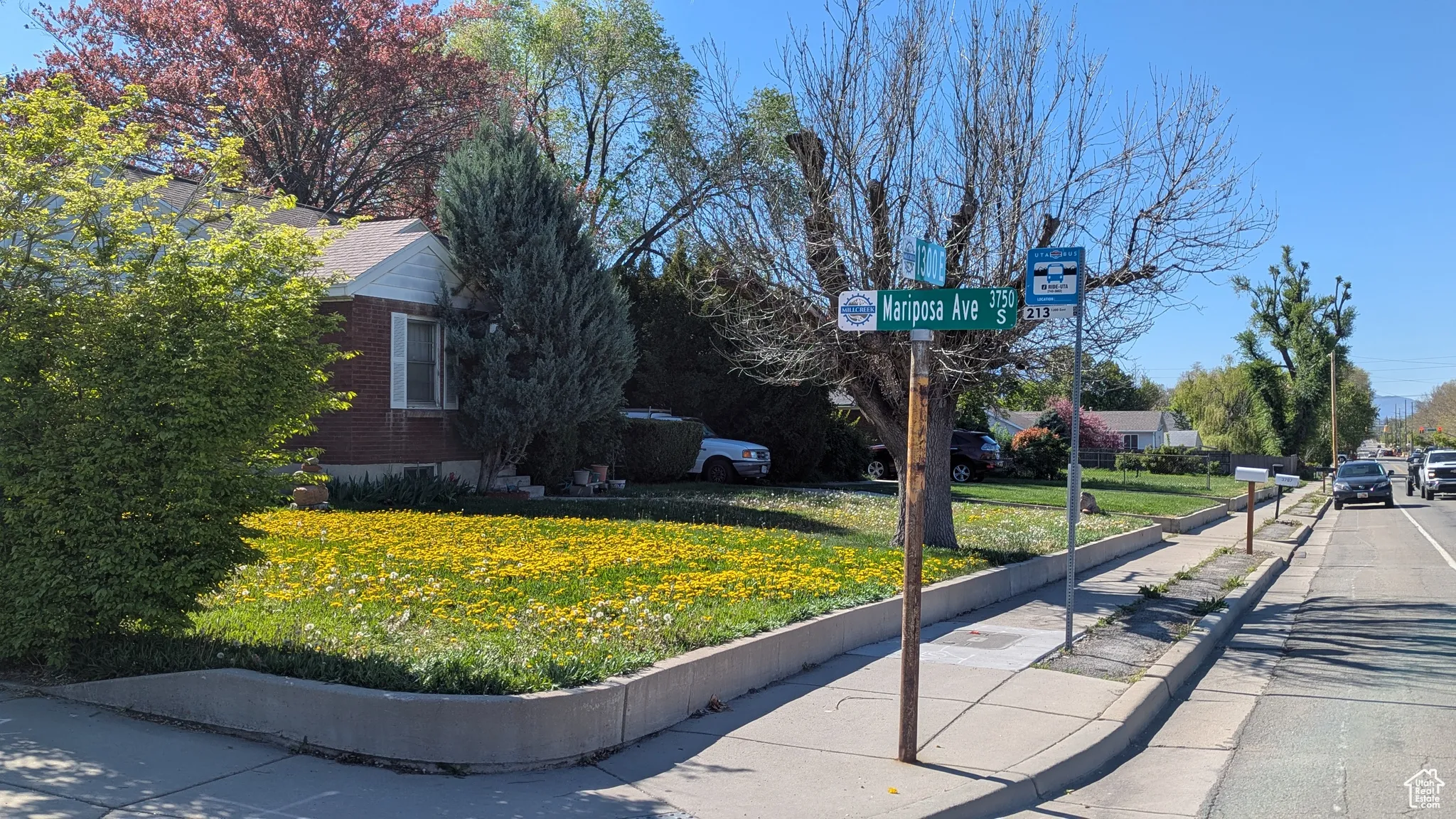 Flat buildable lots3757 South 1300 East (.27 Acres) from Northwest corner: East Mariposa Avenue & 1300 East. Potential Entrance from Mariposa to the new community