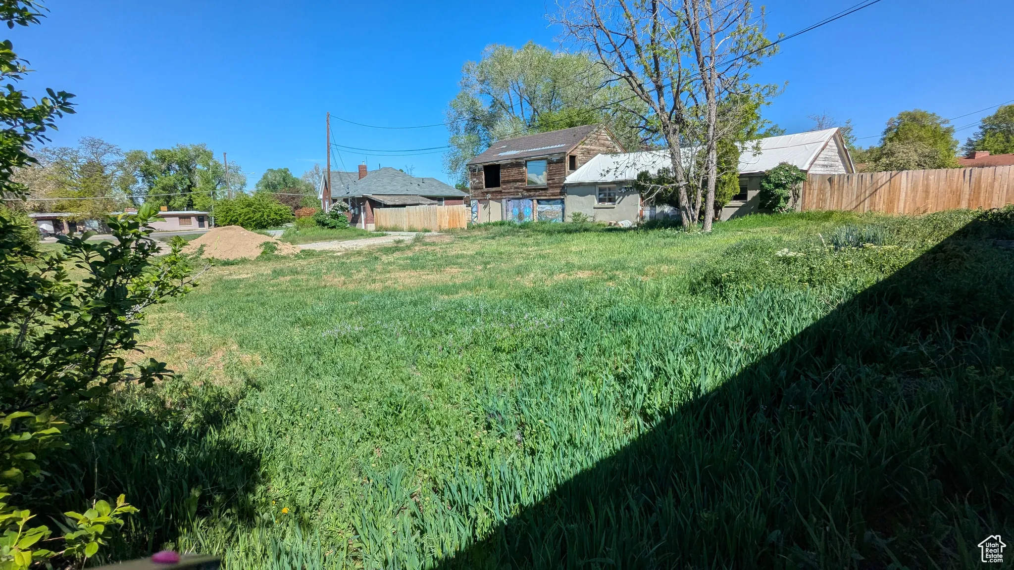 View from Southeast corner of 3779 South Lot