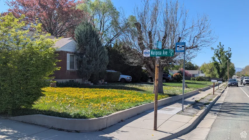 Flat buildable lots3757 South 1300 East (.27 Acres) from Northwest corner: East Mariposa Avenue & 1300 East. Potential Entrance from Mariposa to the new community