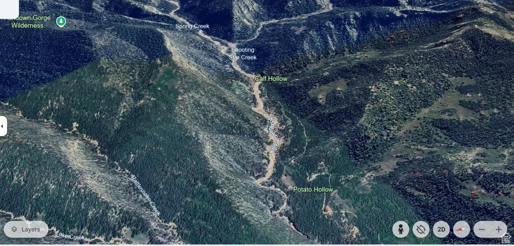 Map location