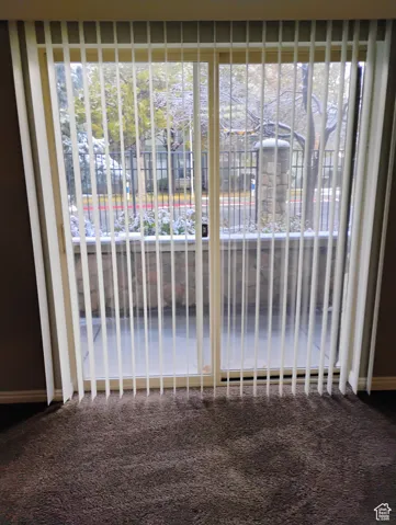 Interior details featuring carpet floors