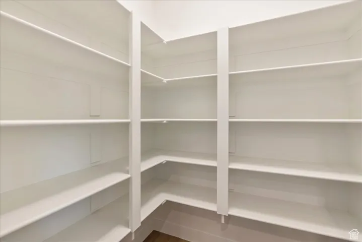 spacious pantry