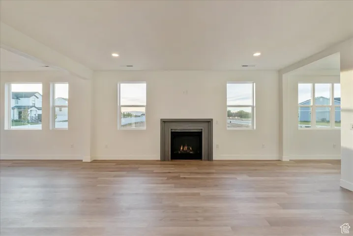 Plenty of windows for natural light