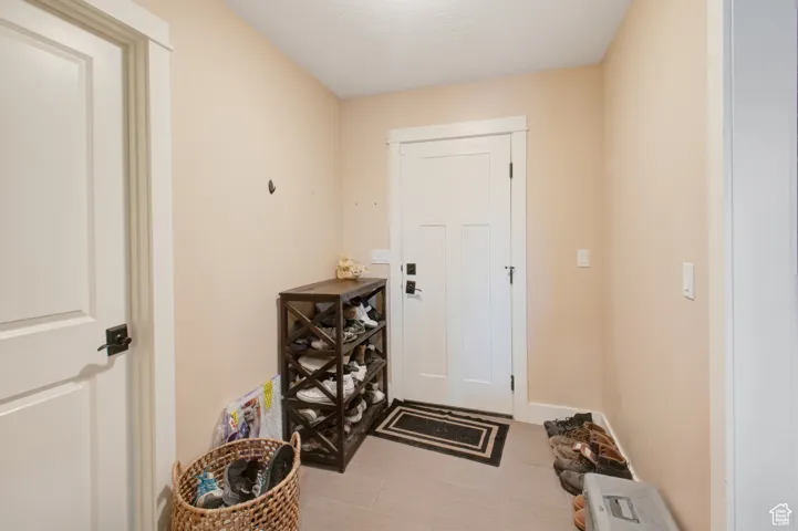 View of doorway to outside