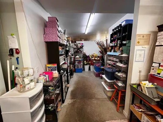 View of storage area