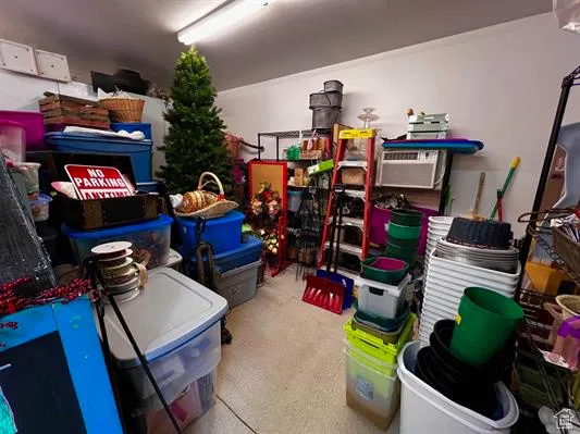 View of storage room
