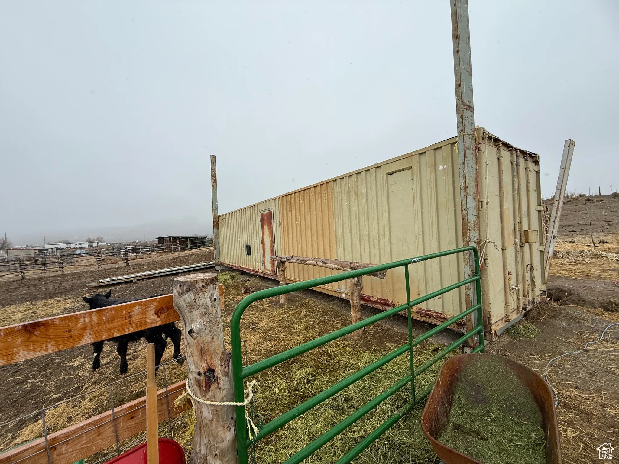 Exterior space featuring a rural view