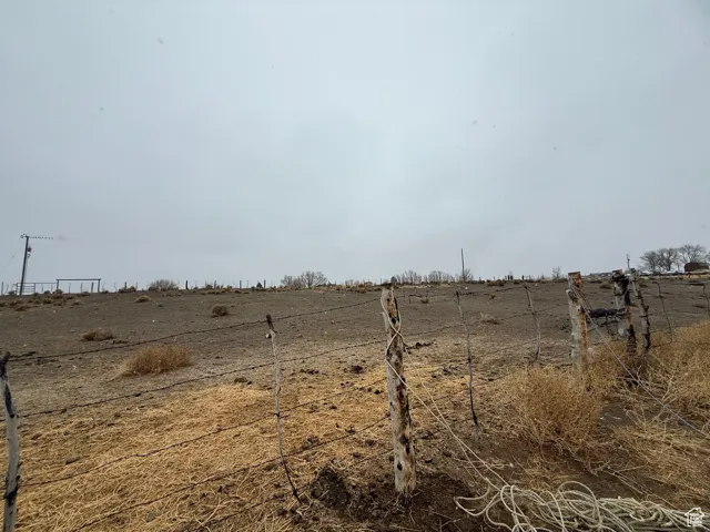 View of yard featuring a rural view