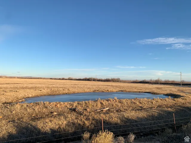 Water view featuring a rural view