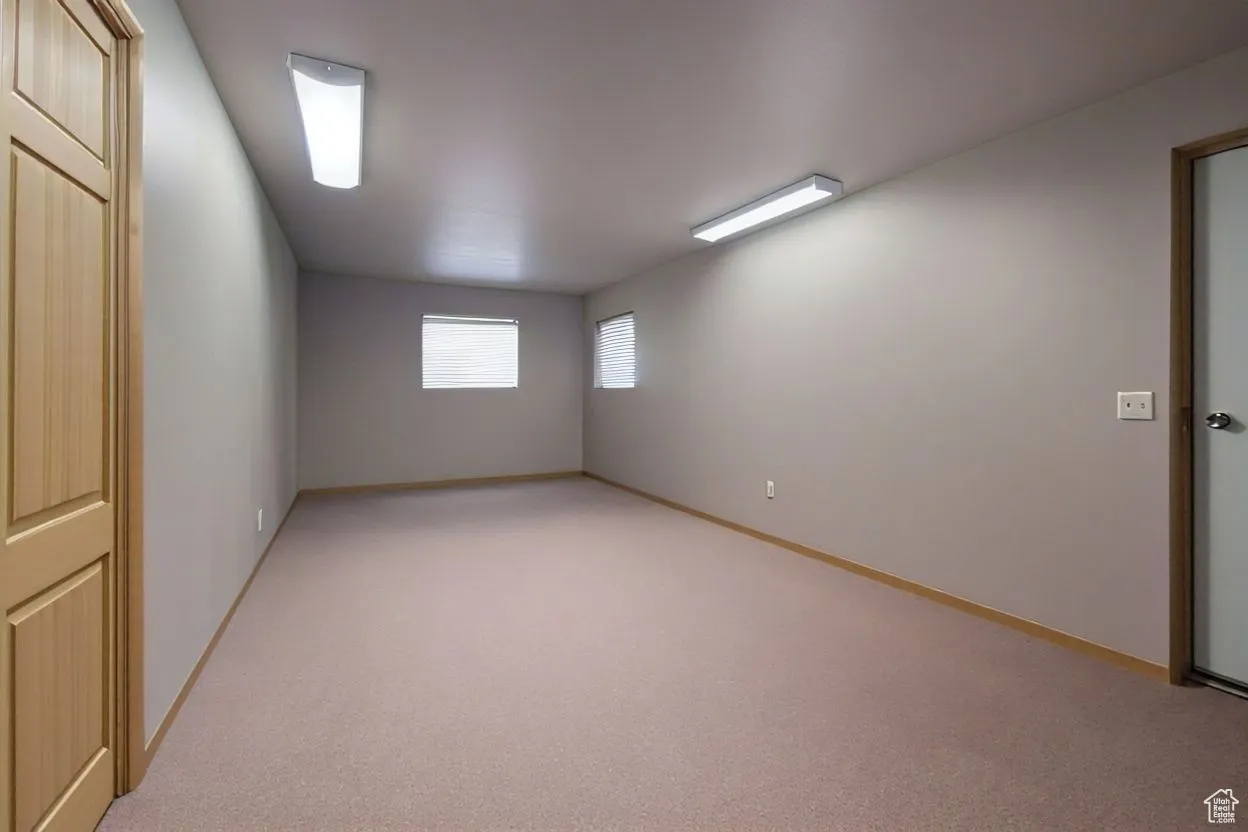 Large Basement Bedroom 3 includes large walk in closet and exterior access.