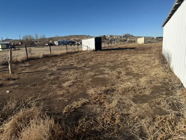 View of yard featuring a rural view