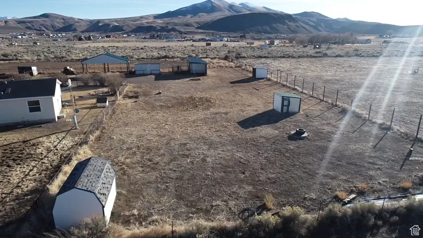 Exterior space featuring a mountain view and a rural view