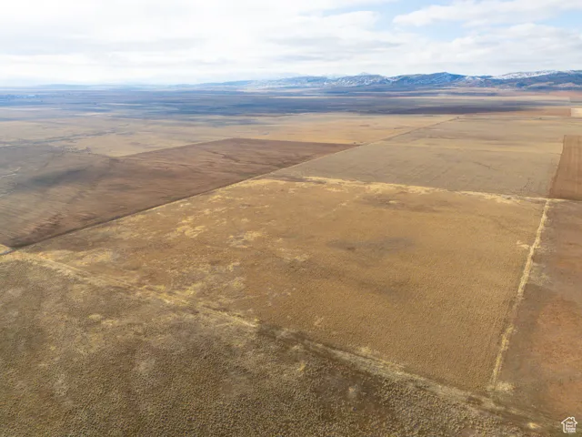 Drone / aerial view featuring a mountain view