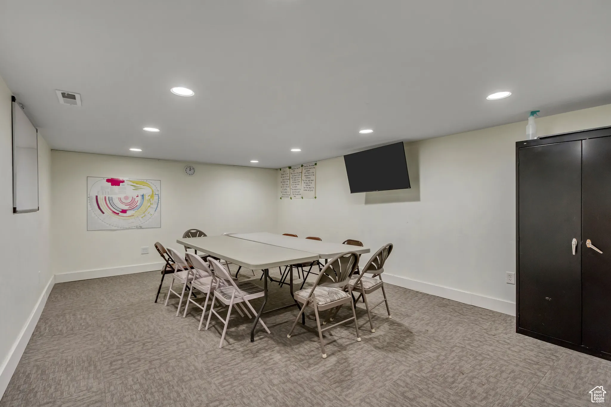 Basement classroom