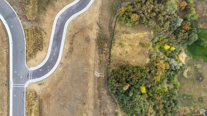 Aerial view of property's location