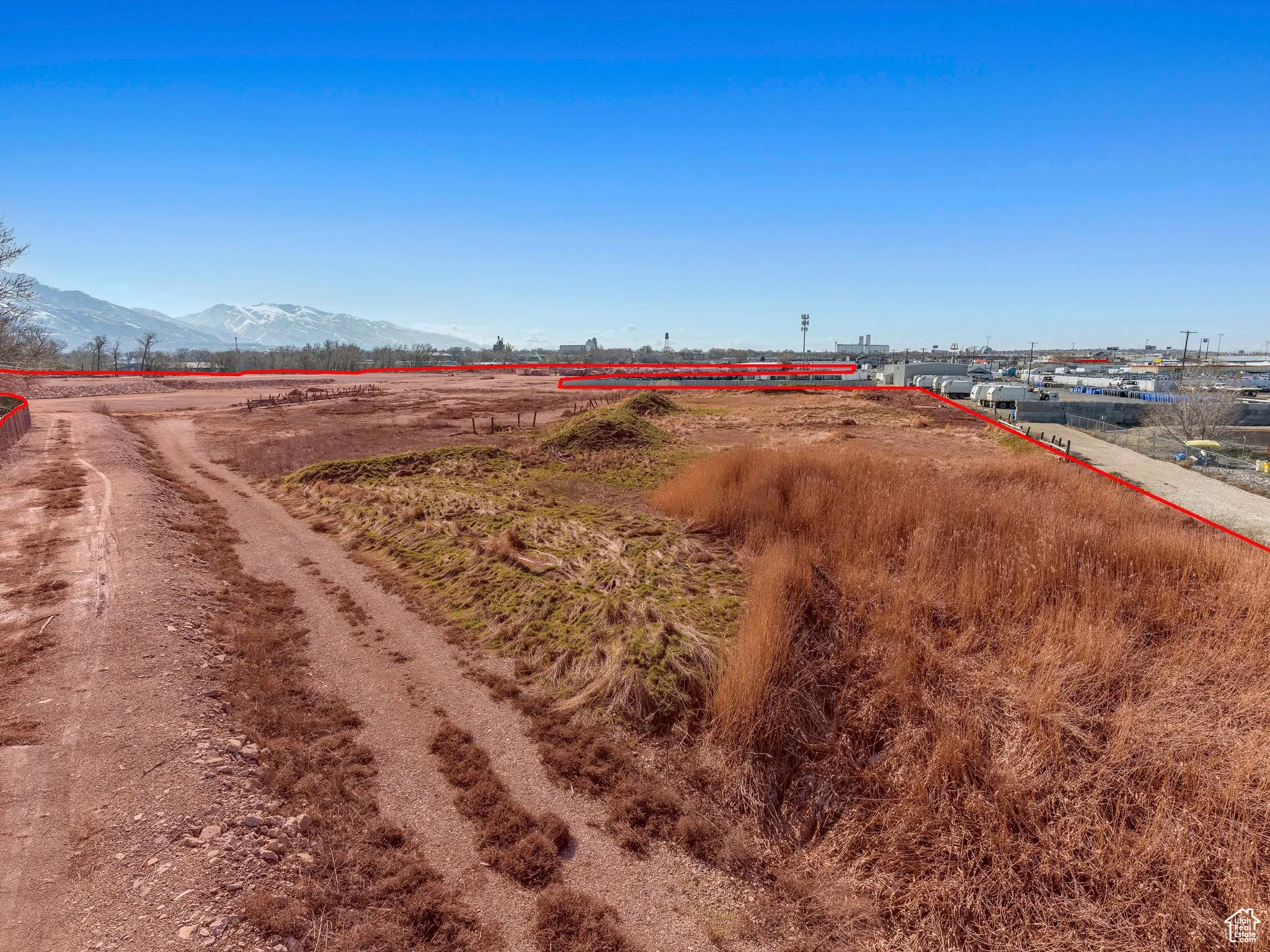 View of street featuring a mountain view and a rural view