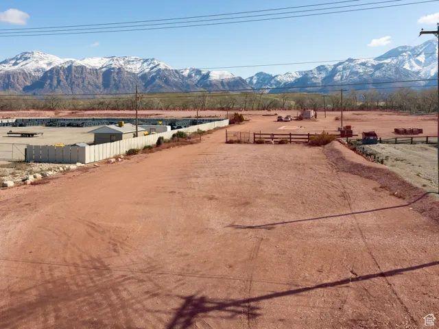 Mountain view with a rural view