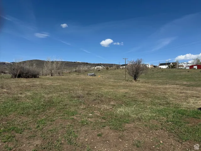 View of lot to the west