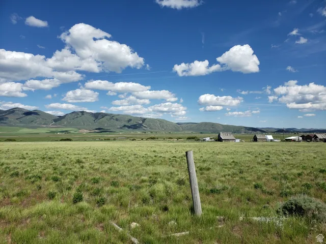 Mountain view featuring a rural view
