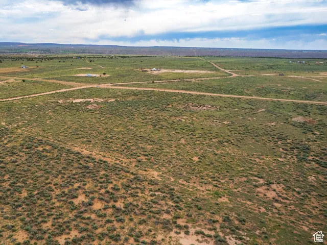 Aerial view with a rural view