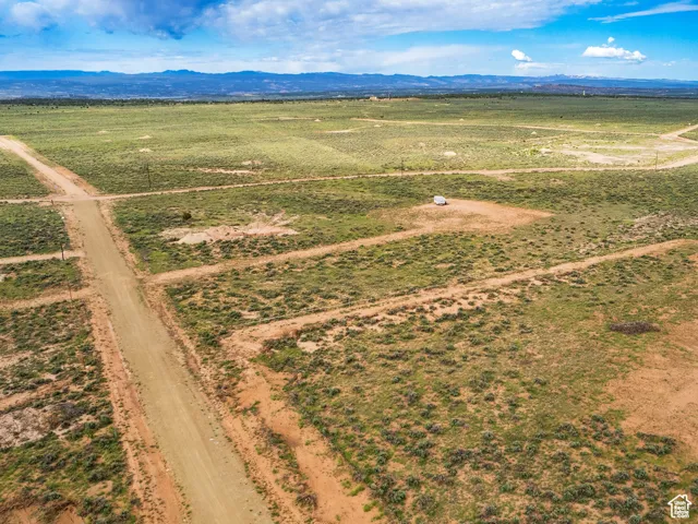 Bird's eye view with a mountain view and a rural view