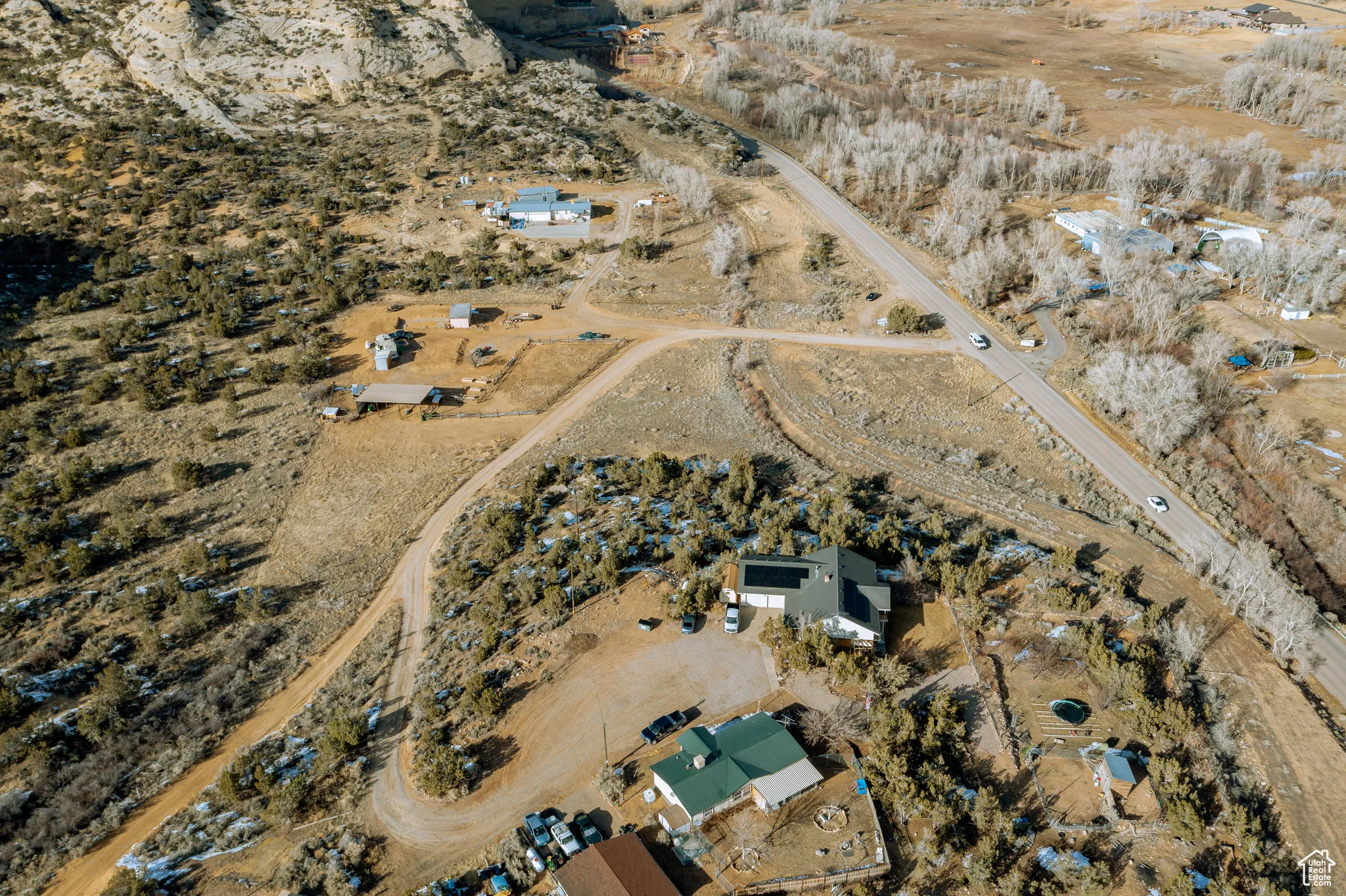 Drone / aerial view