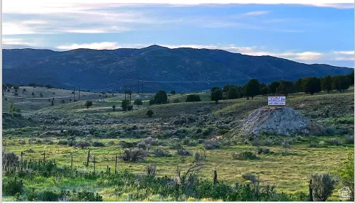 Mountain view with a rural view