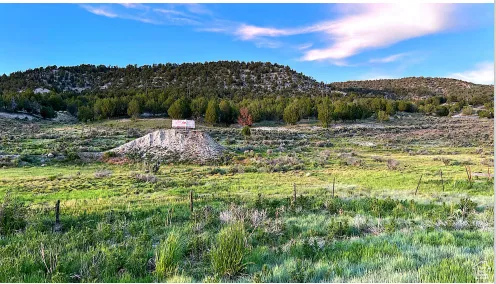 Mountain view with a rural view