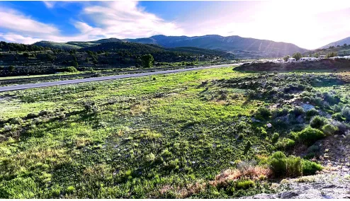 View of mountain feature