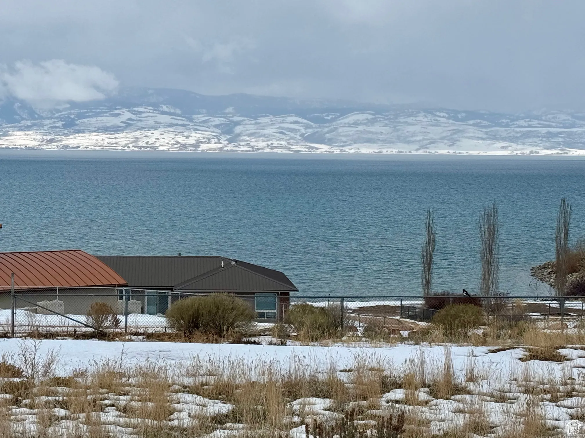 View of lake from lot
