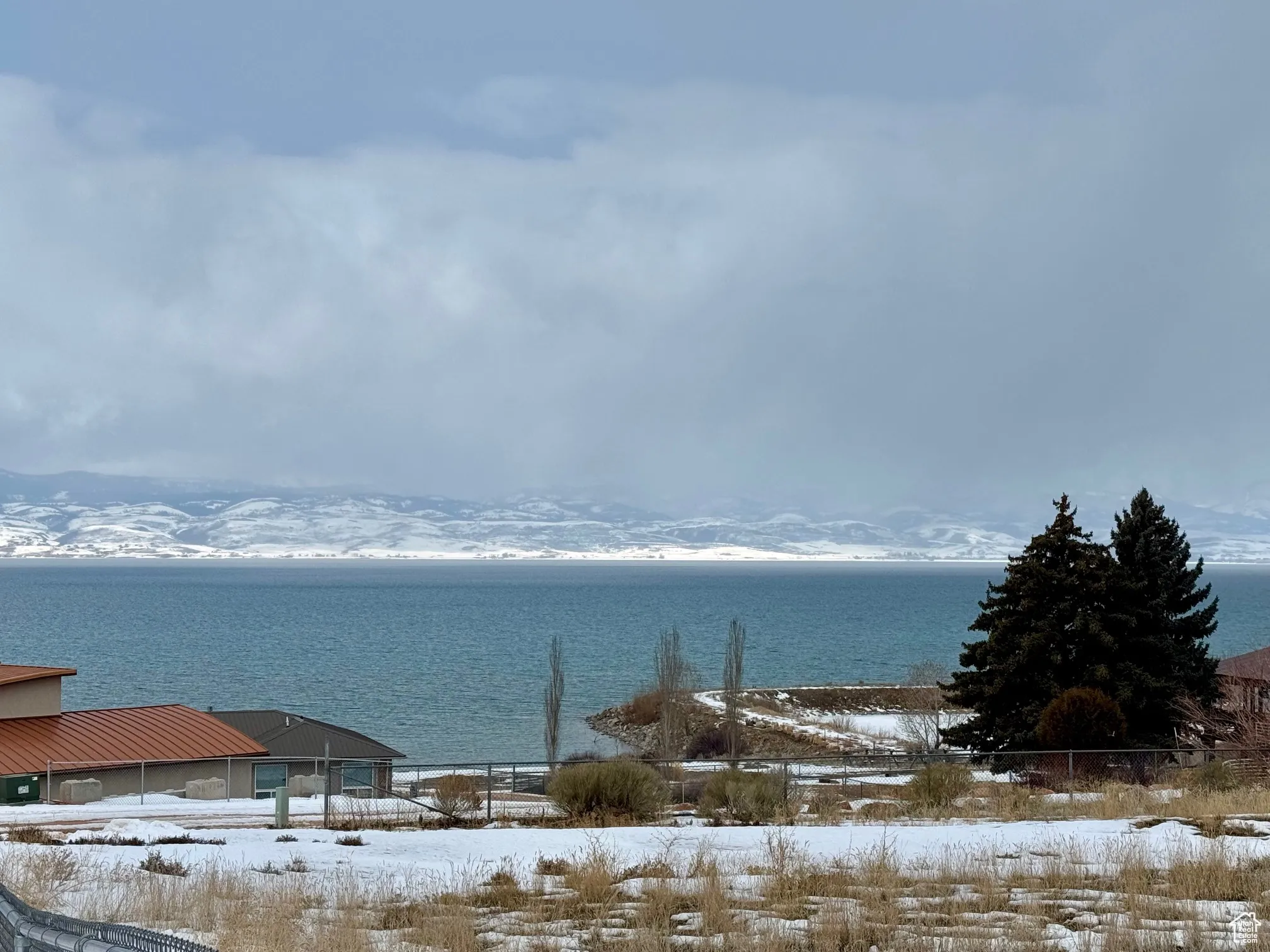 View of lake from lot