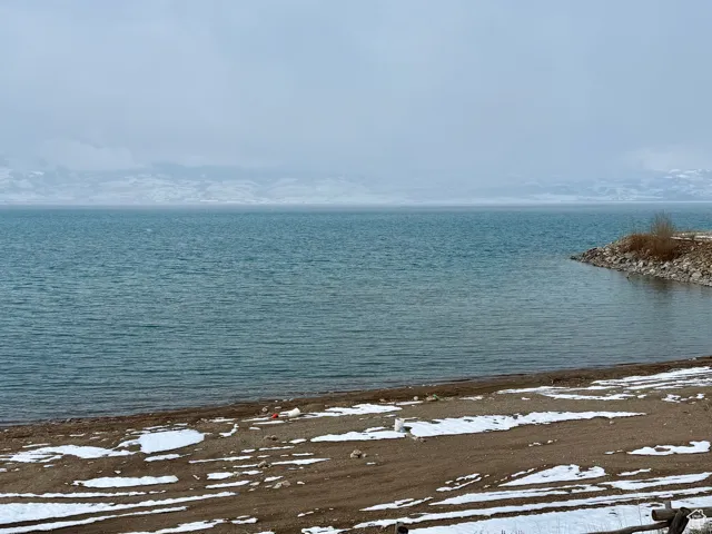 Sandy beach