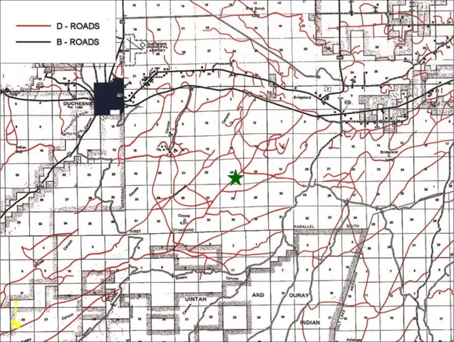 Map location
