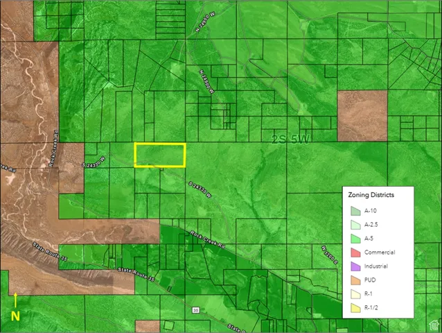 Map location