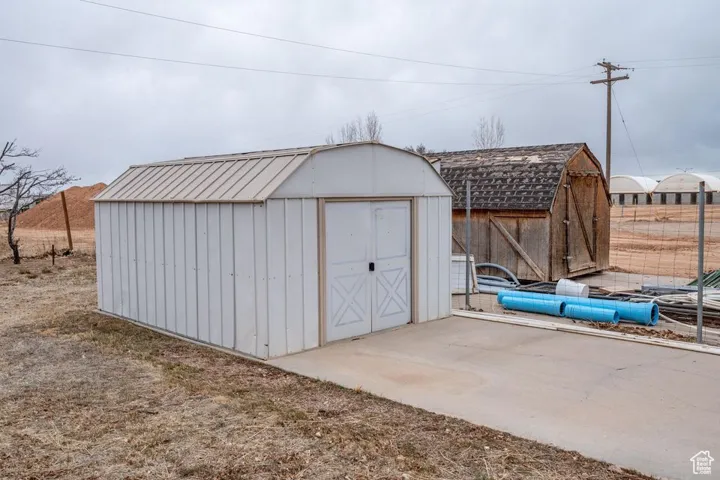 View of shed