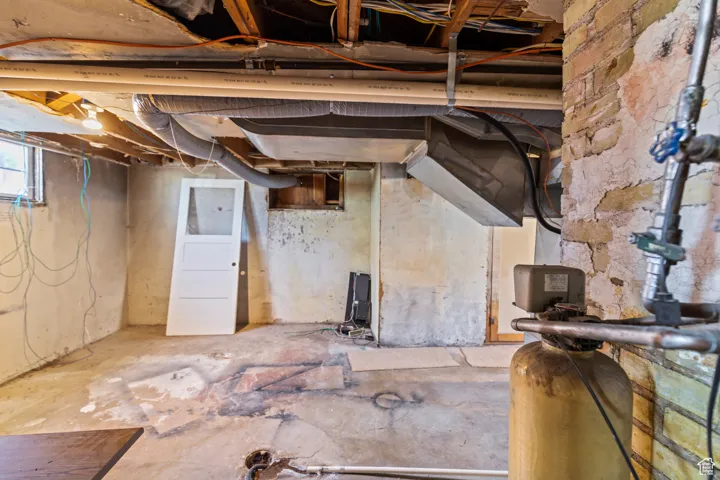 View of basement